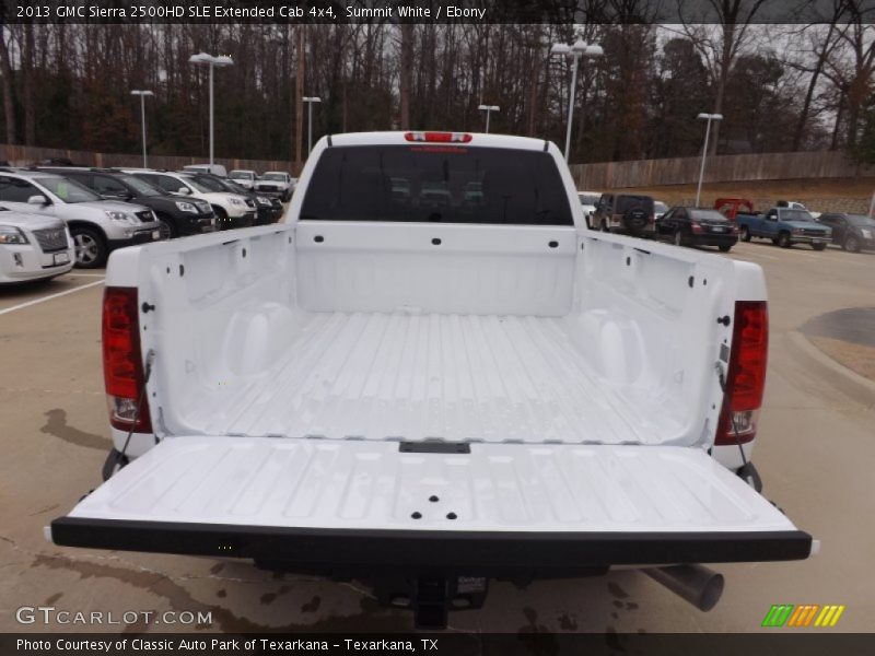 Summit White / Ebony 2013 GMC Sierra 2500HD SLE Extended Cab 4x4