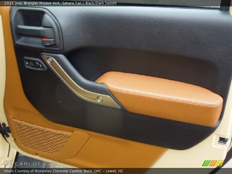 Sahara Tan / Black/Dark Saddle 2011 Jeep Wrangler Mojave 4x4