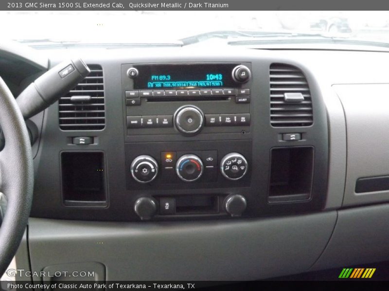 Controls of 2013 Sierra 1500 SL Extended Cab