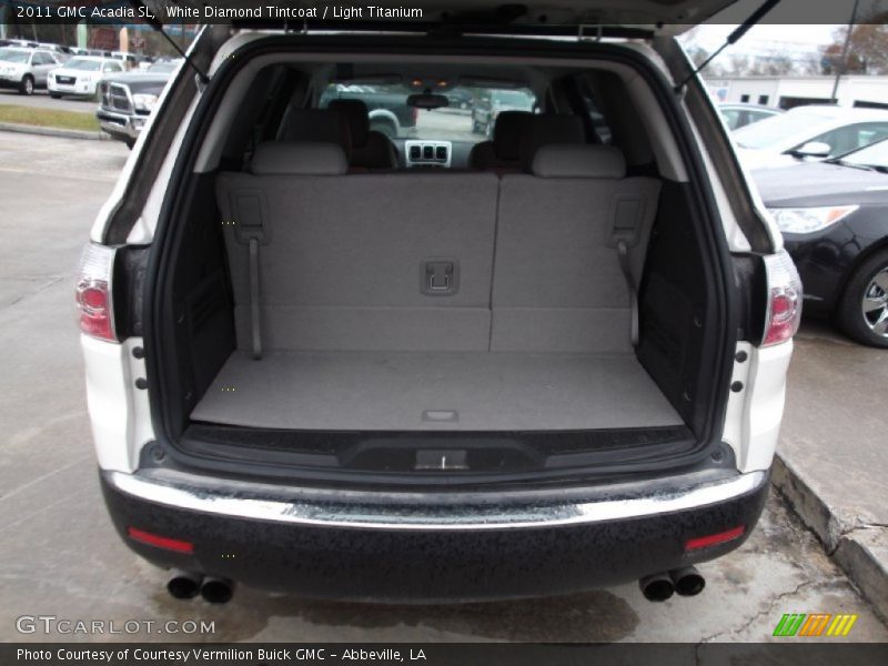 White Diamond Tintcoat / Light Titanium 2011 GMC Acadia SL