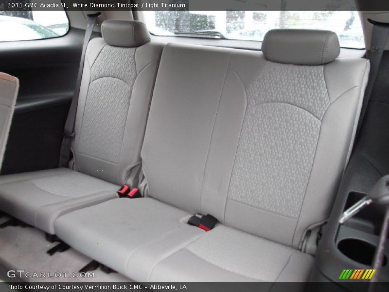 White Diamond Tintcoat / Light Titanium 2011 GMC Acadia SL