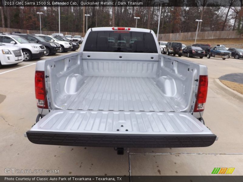 Quicksilver Metallic / Dark Titanium 2013 GMC Sierra 1500 SL Extended Cab