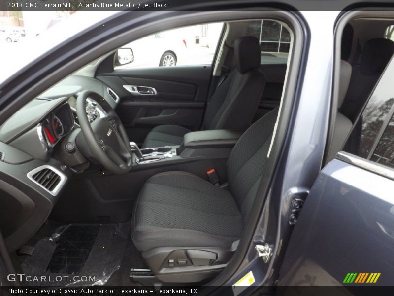 Atlantis Blue Metallic / Jet Black 2013 GMC Terrain SLE