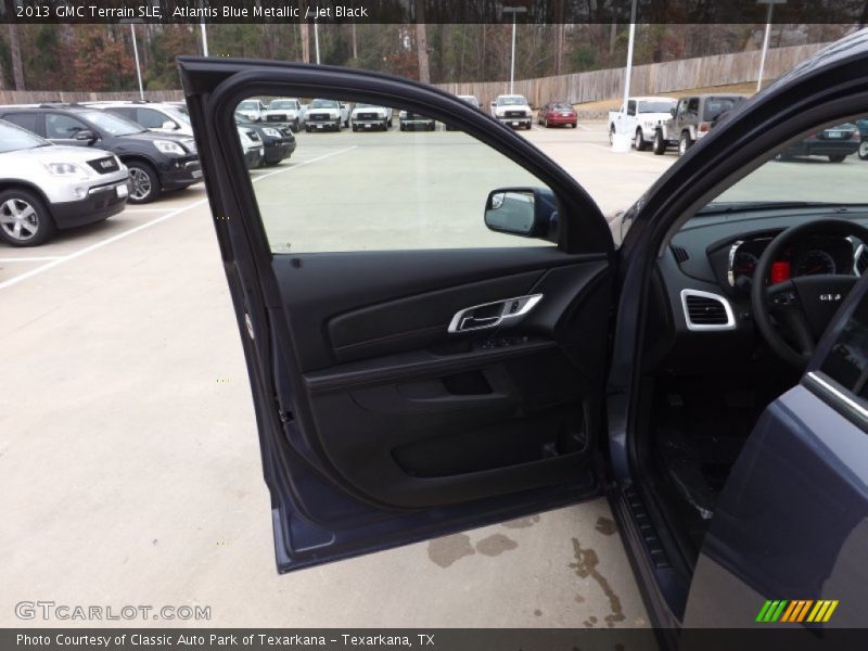 Atlantis Blue Metallic / Jet Black 2013 GMC Terrain SLE
