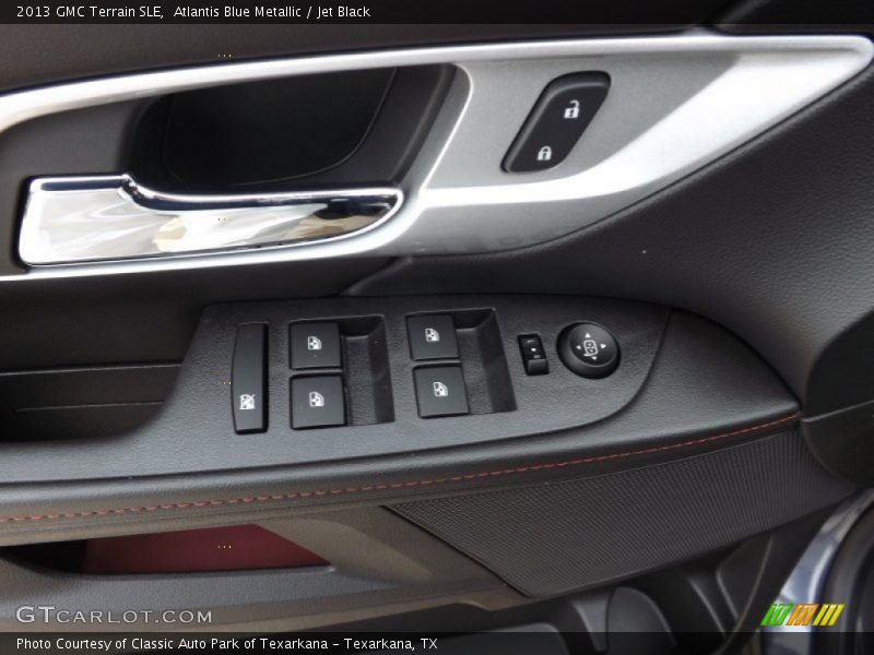 Atlantis Blue Metallic / Jet Black 2013 GMC Terrain SLE