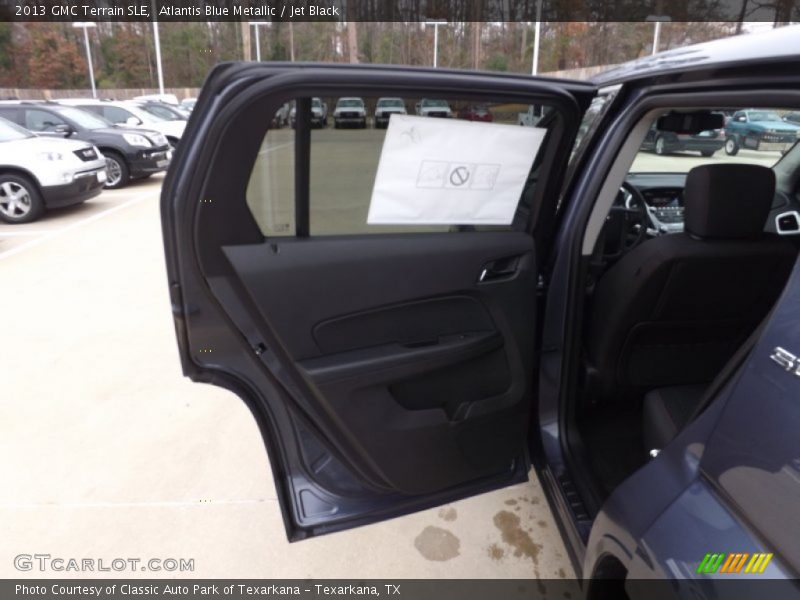 Atlantis Blue Metallic / Jet Black 2013 GMC Terrain SLE