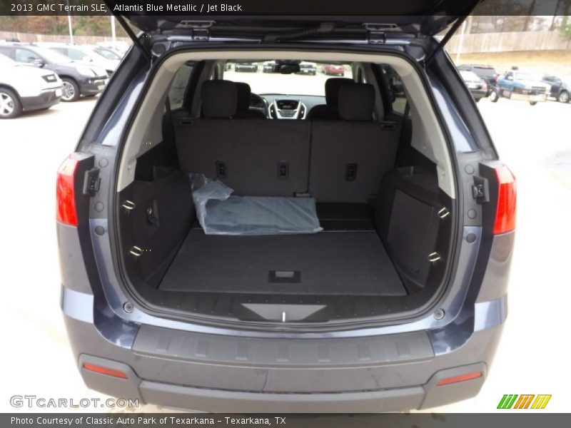 Atlantis Blue Metallic / Jet Black 2013 GMC Terrain SLE