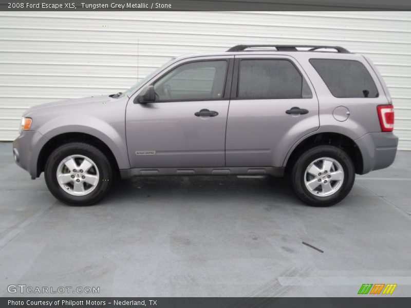 Tungsten Grey Metallic / Stone 2008 Ford Escape XLS