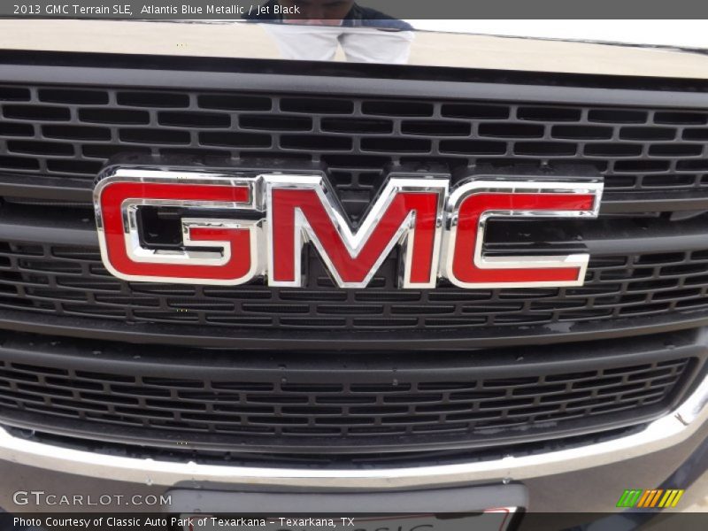 Atlantis Blue Metallic / Jet Black 2013 GMC Terrain SLE
