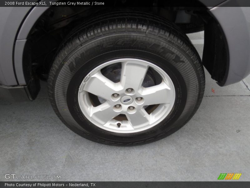 Tungsten Grey Metallic / Stone 2008 Ford Escape XLS