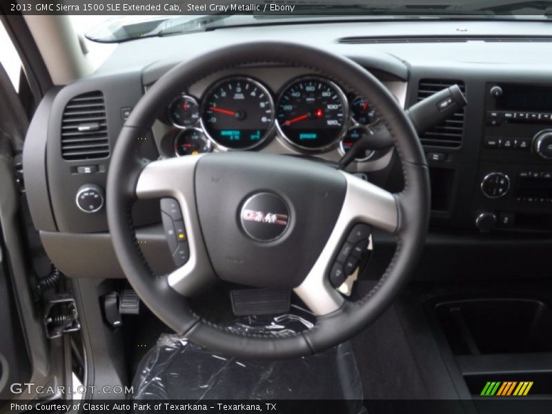  2013 Sierra 1500 SLE Extended Cab Steering Wheel
