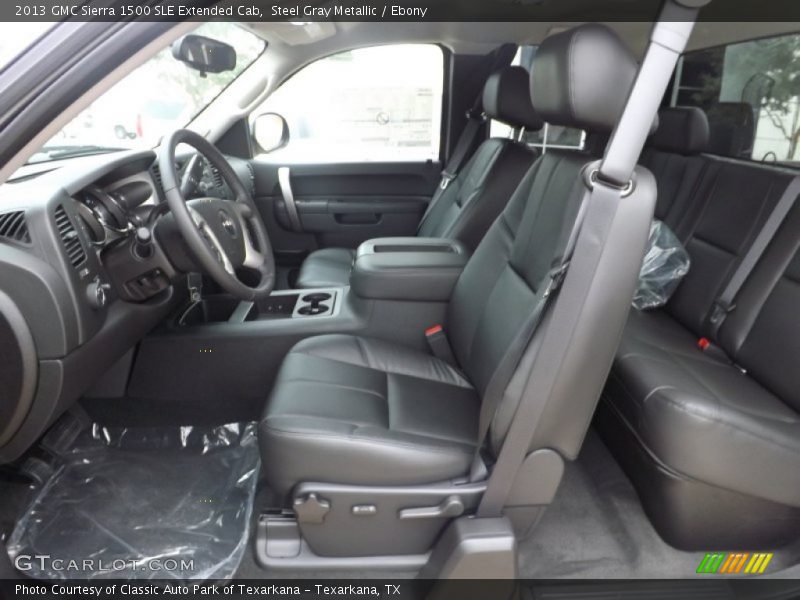  2013 Sierra 1500 SLE Extended Cab Ebony Interior