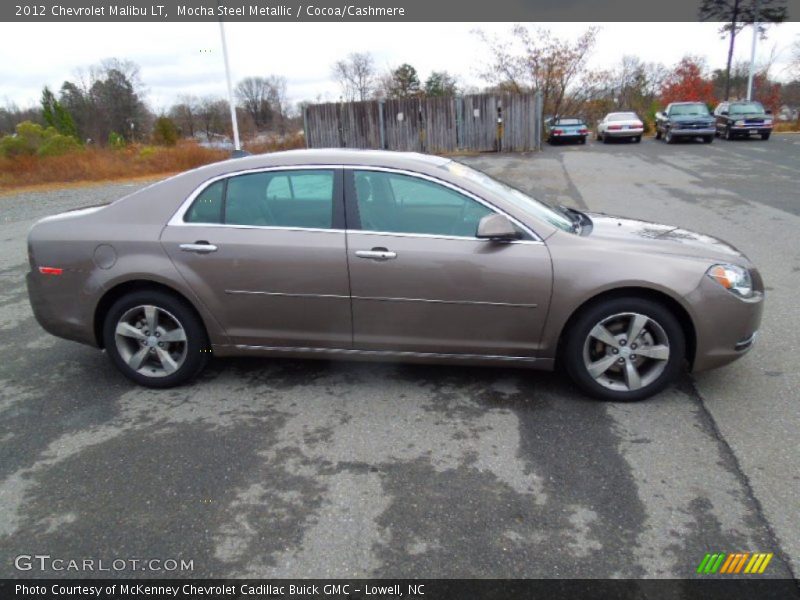 Mocha Steel Metallic / Cocoa/Cashmere 2012 Chevrolet Malibu LT