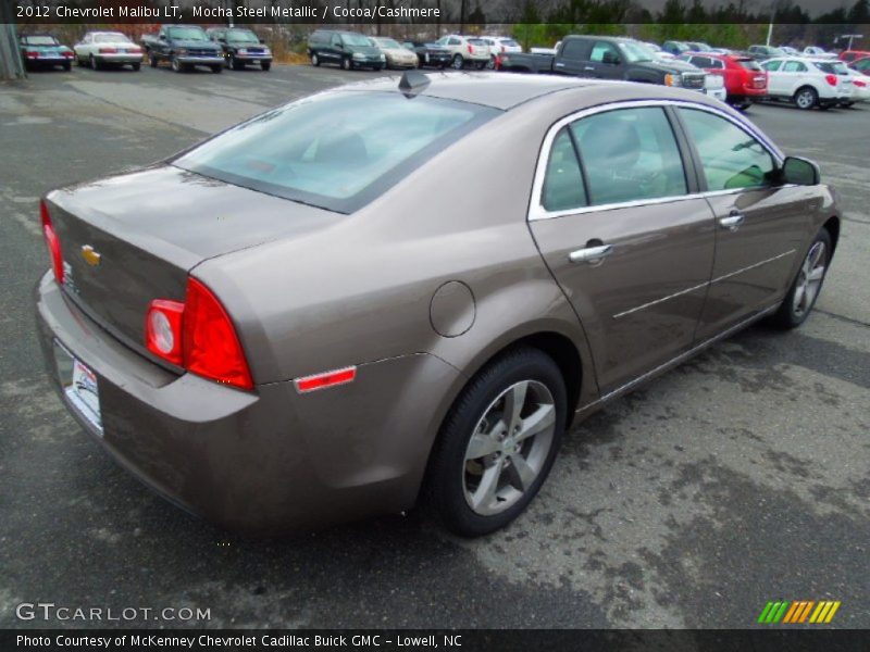 Mocha Steel Metallic / Cocoa/Cashmere 2012 Chevrolet Malibu LT