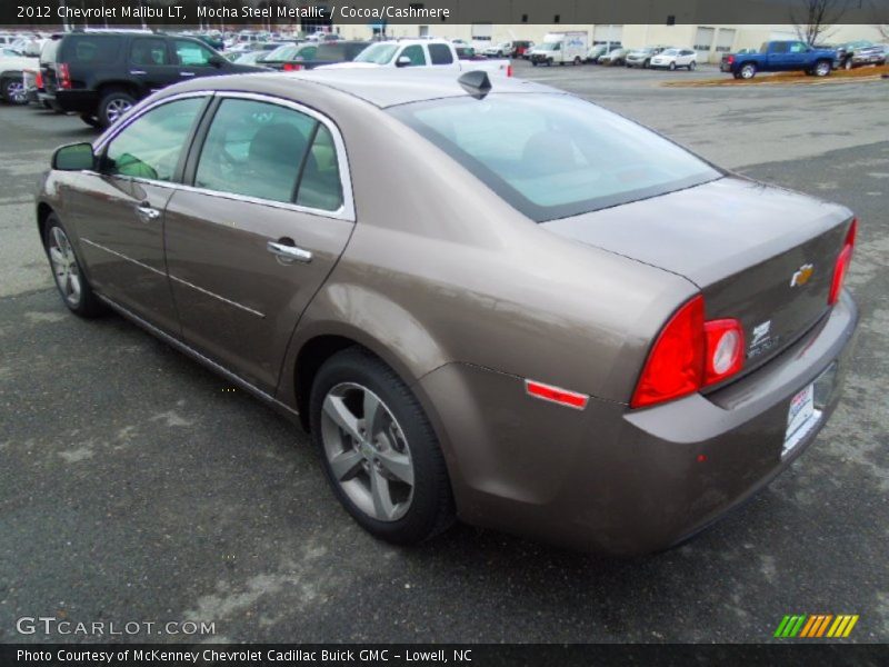 Mocha Steel Metallic / Cocoa/Cashmere 2012 Chevrolet Malibu LT