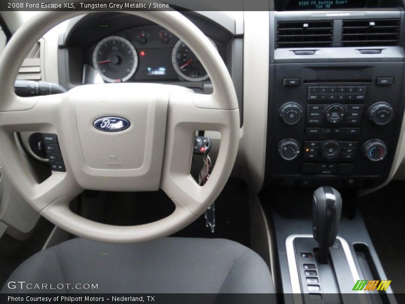 Tungsten Grey Metallic / Stone 2008 Ford Escape XLS