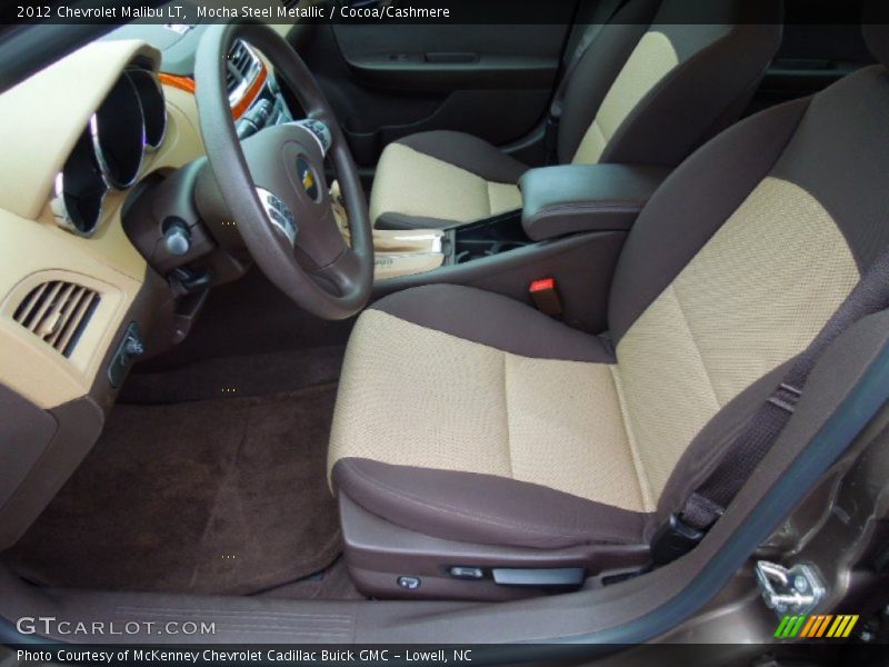 Mocha Steel Metallic / Cocoa/Cashmere 2012 Chevrolet Malibu LT