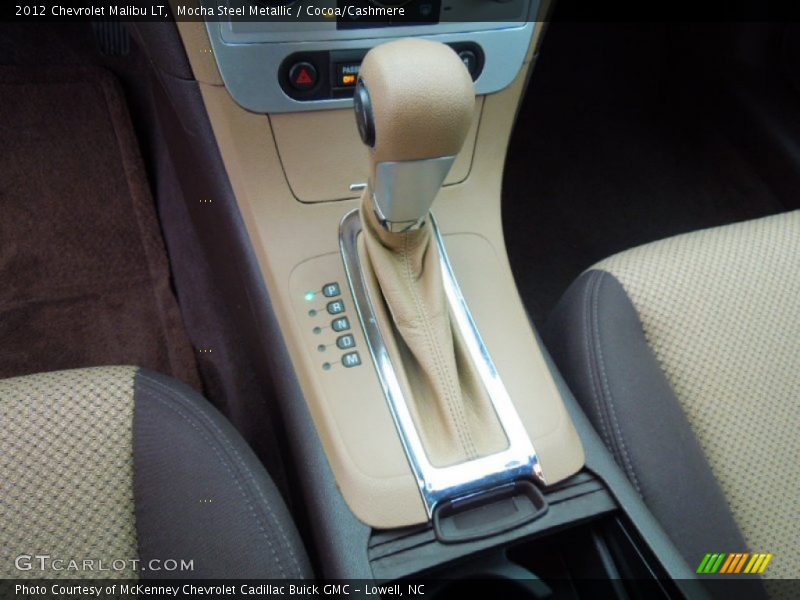 Mocha Steel Metallic / Cocoa/Cashmere 2012 Chevrolet Malibu LT