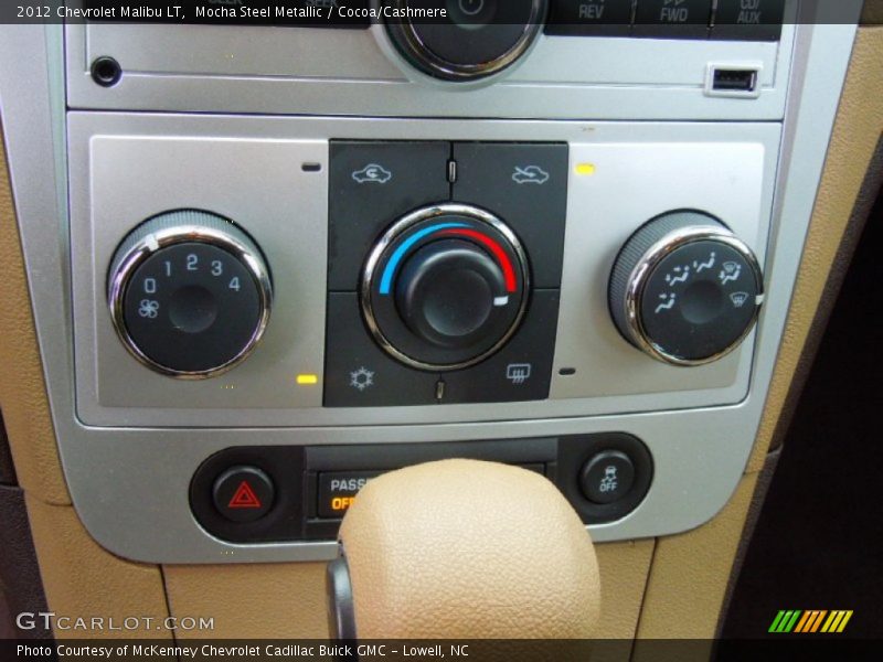 Mocha Steel Metallic / Cocoa/Cashmere 2012 Chevrolet Malibu LT