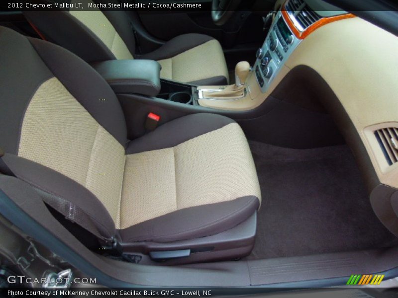Mocha Steel Metallic / Cocoa/Cashmere 2012 Chevrolet Malibu LT