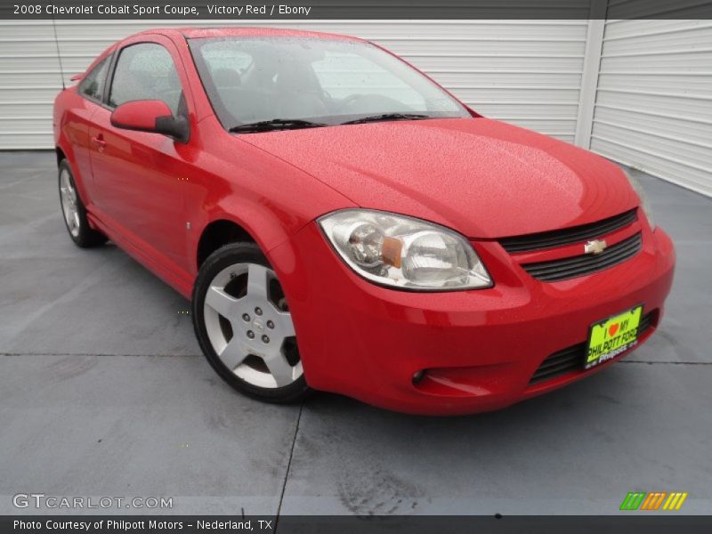 Victory Red / Ebony 2008 Chevrolet Cobalt Sport Coupe