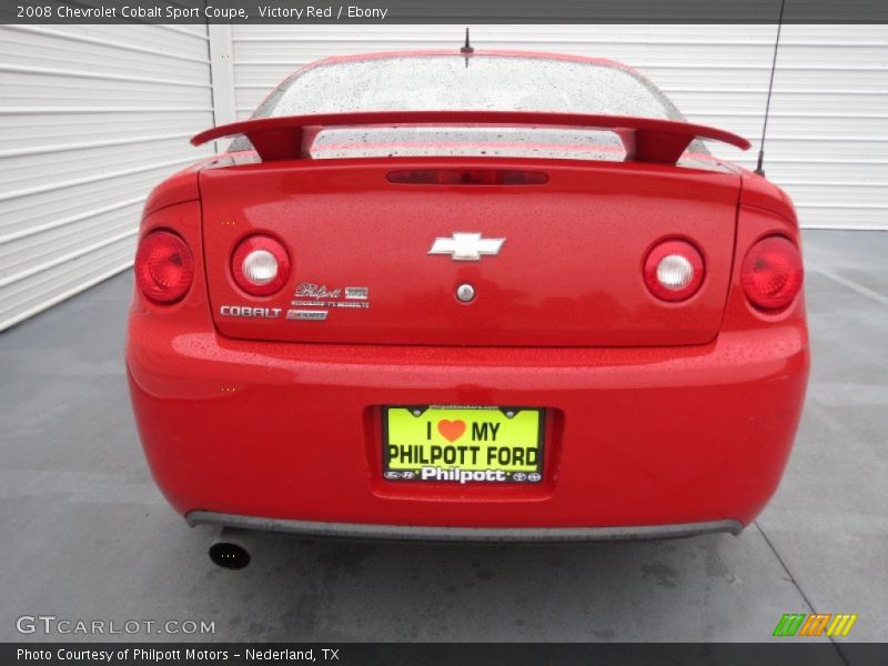 Victory Red / Ebony 2008 Chevrolet Cobalt Sport Coupe