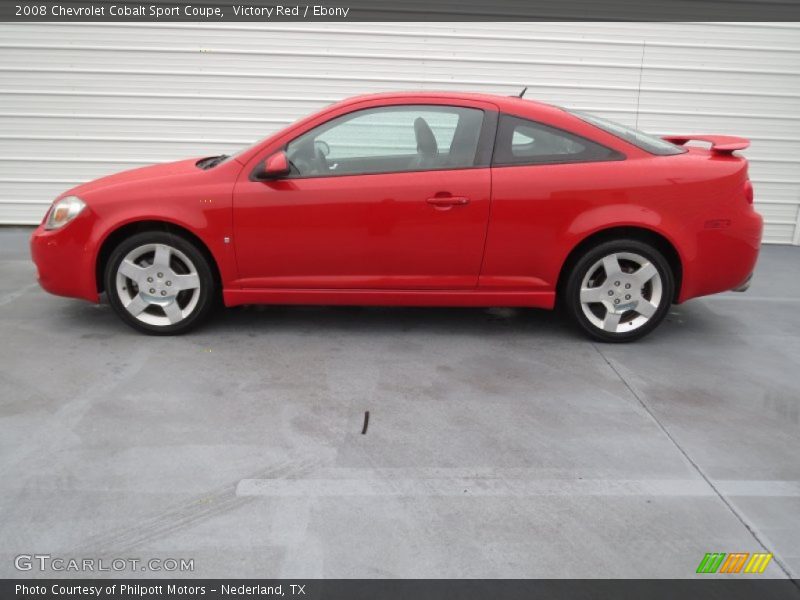 Victory Red / Ebony 2008 Chevrolet Cobalt Sport Coupe