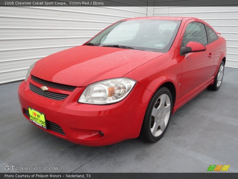 Victory Red / Ebony 2008 Chevrolet Cobalt Sport Coupe