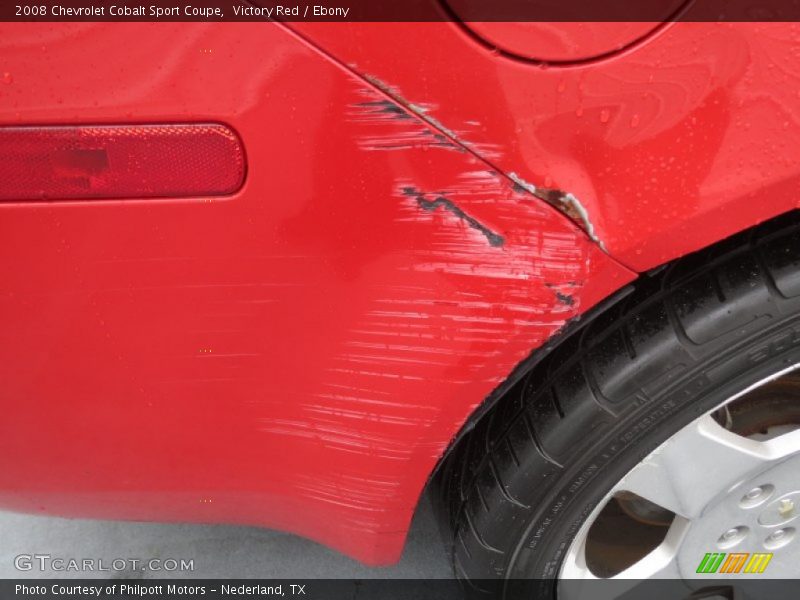 Victory Red / Ebony 2008 Chevrolet Cobalt Sport Coupe