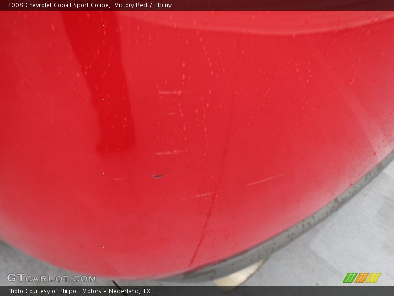 Victory Red / Ebony 2008 Chevrolet Cobalt Sport Coupe