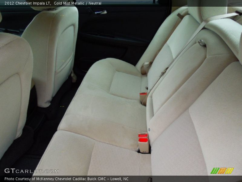 Gold Mist Metallic / Neutral 2012 Chevrolet Impala LT