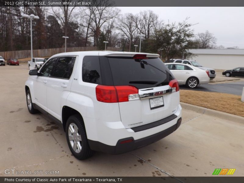 Summit White / Jet Black 2013 GMC Terrain SLE