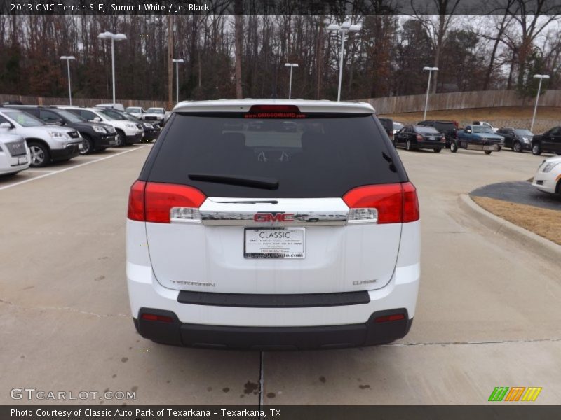 Summit White / Jet Black 2013 GMC Terrain SLE