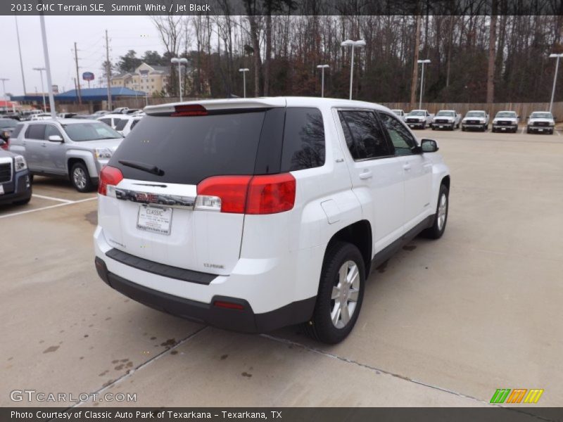 Summit White / Jet Black 2013 GMC Terrain SLE