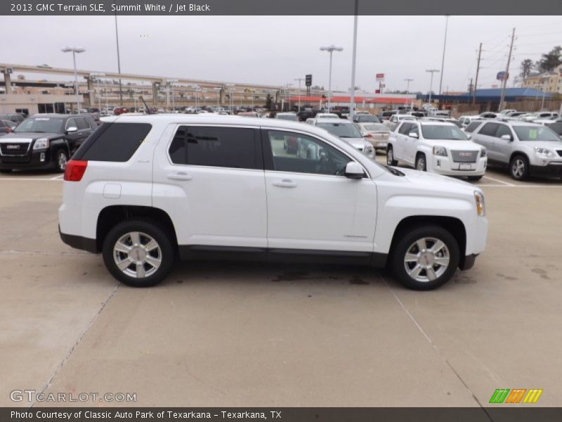 Summit White / Jet Black 2013 GMC Terrain SLE