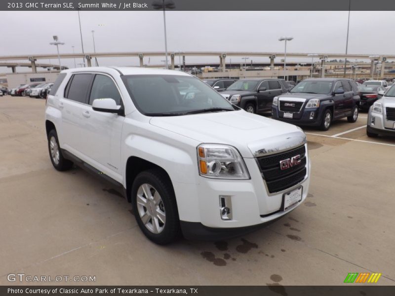 Summit White / Jet Black 2013 GMC Terrain SLE