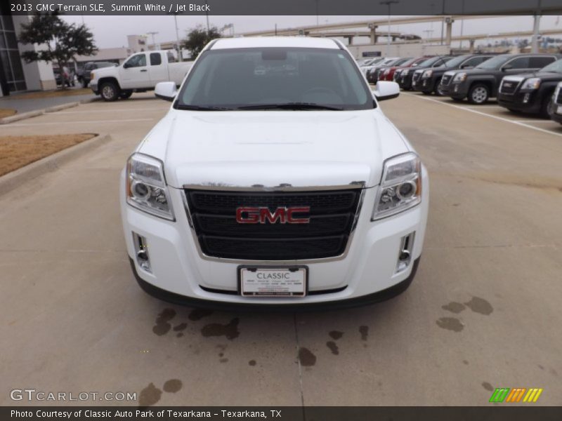 Summit White / Jet Black 2013 GMC Terrain SLE
