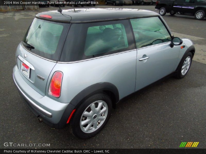 Pure Silver Metallic / Panther Black 2004 Mini Cooper Hardtop