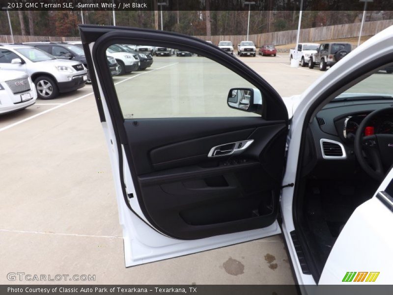 Summit White / Jet Black 2013 GMC Terrain SLE