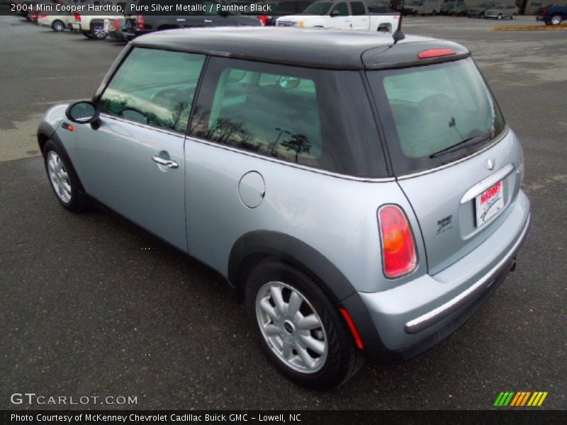 Pure Silver Metallic / Panther Black 2004 Mini Cooper Hardtop
