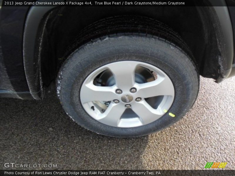True Blue Pearl / Dark Graystone/Medium Graystone 2013 Jeep Grand Cherokee Laredo X Package 4x4