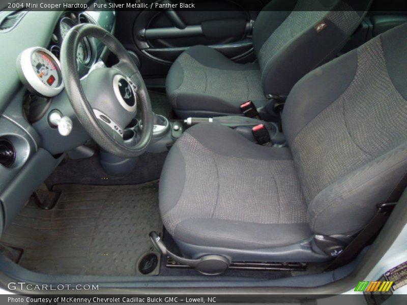 Pure Silver Metallic / Panther Black 2004 Mini Cooper Hardtop