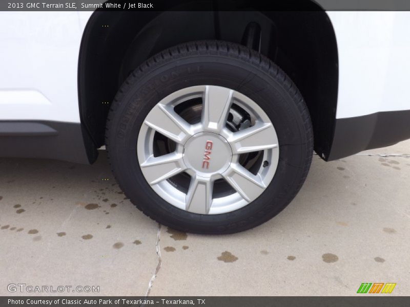 Summit White / Jet Black 2013 GMC Terrain SLE
