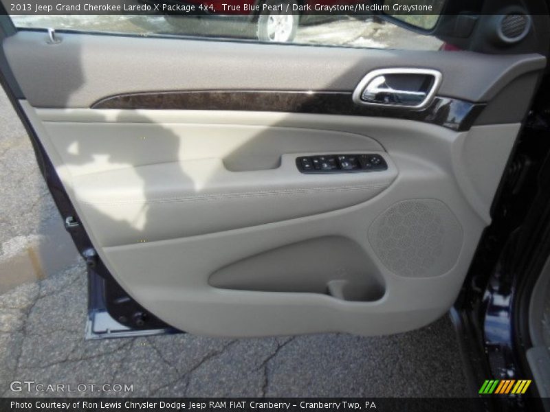 True Blue Pearl / Dark Graystone/Medium Graystone 2013 Jeep Grand Cherokee Laredo X Package 4x4