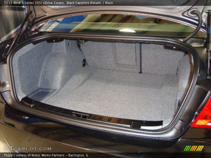  2013 3 Series 335i xDrive Coupe Trunk