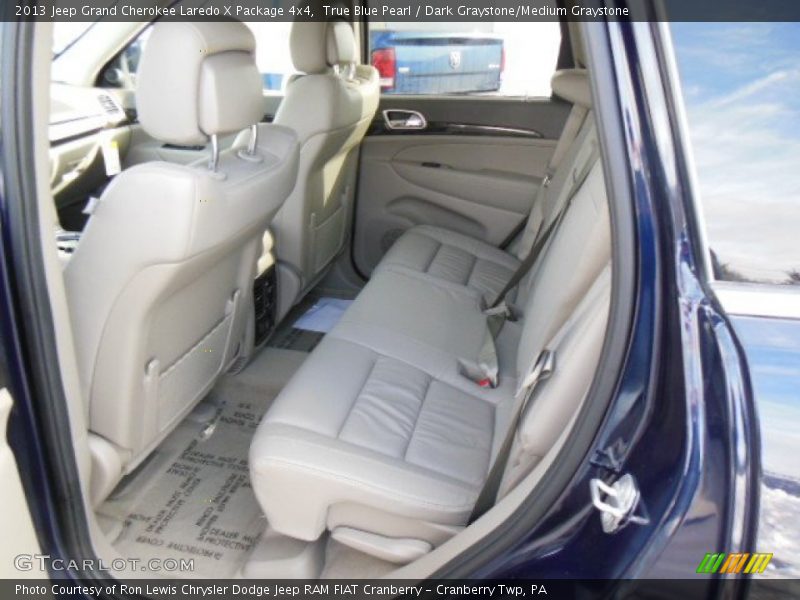 True Blue Pearl / Dark Graystone/Medium Graystone 2013 Jeep Grand Cherokee Laredo X Package 4x4