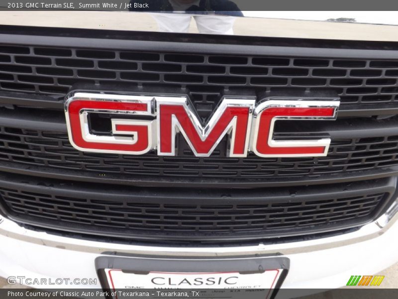 Summit White / Jet Black 2013 GMC Terrain SLE