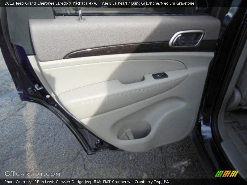 True Blue Pearl / Dark Graystone/Medium Graystone 2013 Jeep Grand Cherokee Laredo X Package 4x4