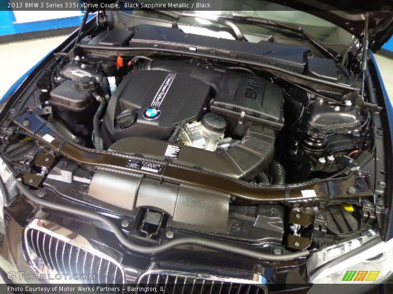  2013 3 Series 335i xDrive Coupe Engine - 3.0 Liter DI TwinPower Turbocharged DOHC 24-Valve VVT Inline 6 Cylinder