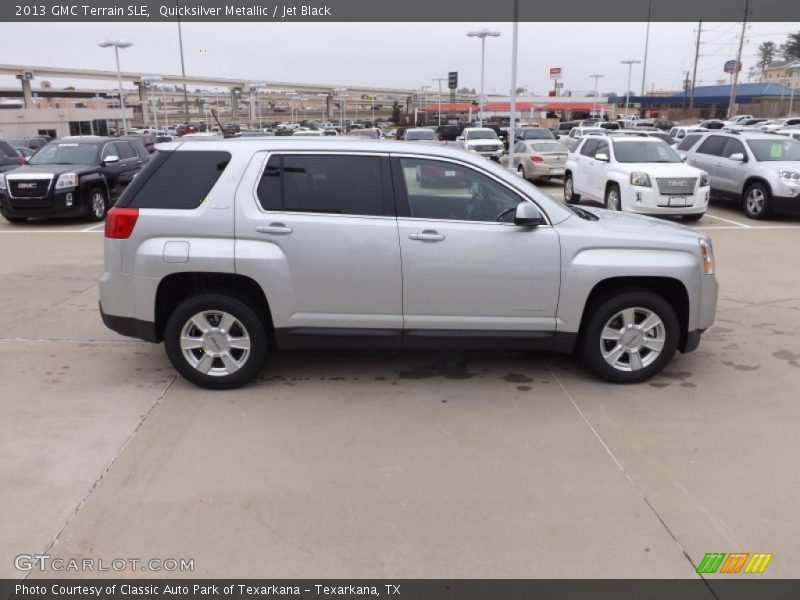 Quicksilver Metallic / Jet Black 2013 GMC Terrain SLE